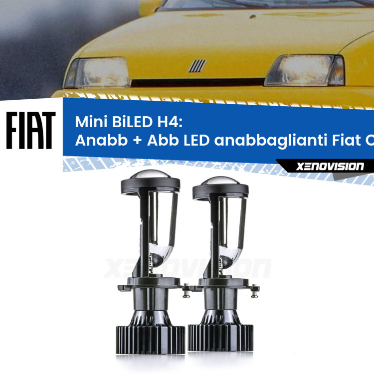 Belli nel faro da spenti e fenomenali da accesi. Trasforma il faro della tua Fiat Cinquecento</strong>  1991 - 1999 in un potente lenticolare Bi-LED. Qualità Massima.