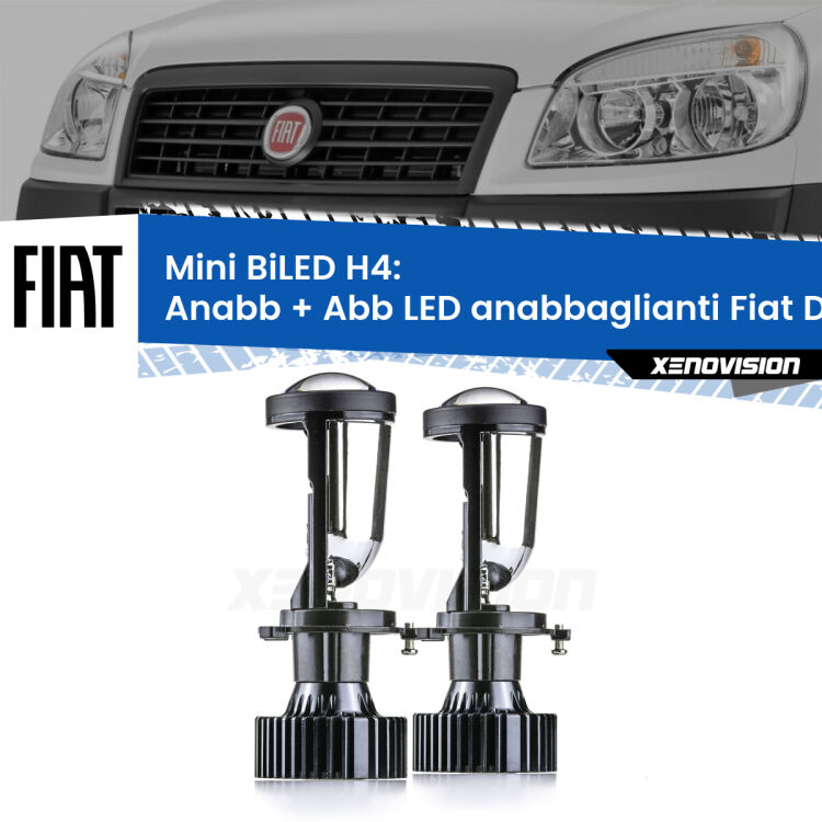 Belli nel faro da spenti e fenomenali da accesi. Trasforma il faro della tua Fiat Doblo</strong> 223 2000 - 2010 in un potente lenticolare Bi-LED. Qualità Massima.