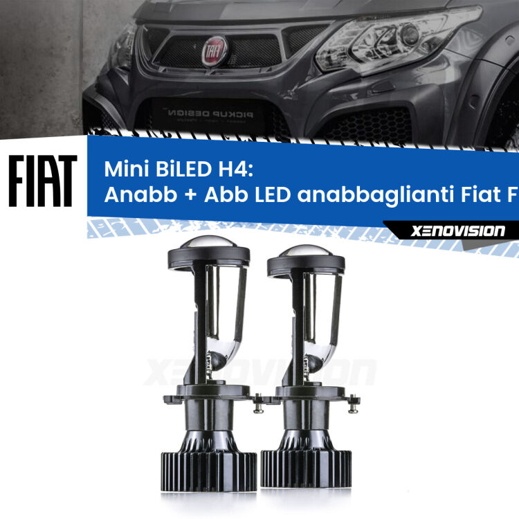 Belli nel faro da spenti e fenomenali da accesi. Trasforma il faro della tua Fiat Fullback</strong>  2016 - 2019 in un potente lenticolare Bi-LED. Qualità Massima.