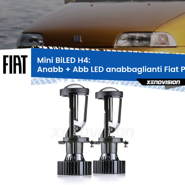 Belli nel faro da spenti e fenomenali da accesi. Trasforma il faro della tua Fiat Punto</strong> 176 a parabola singola in un potente lenticolare Bi-LED. Qualità Massima.