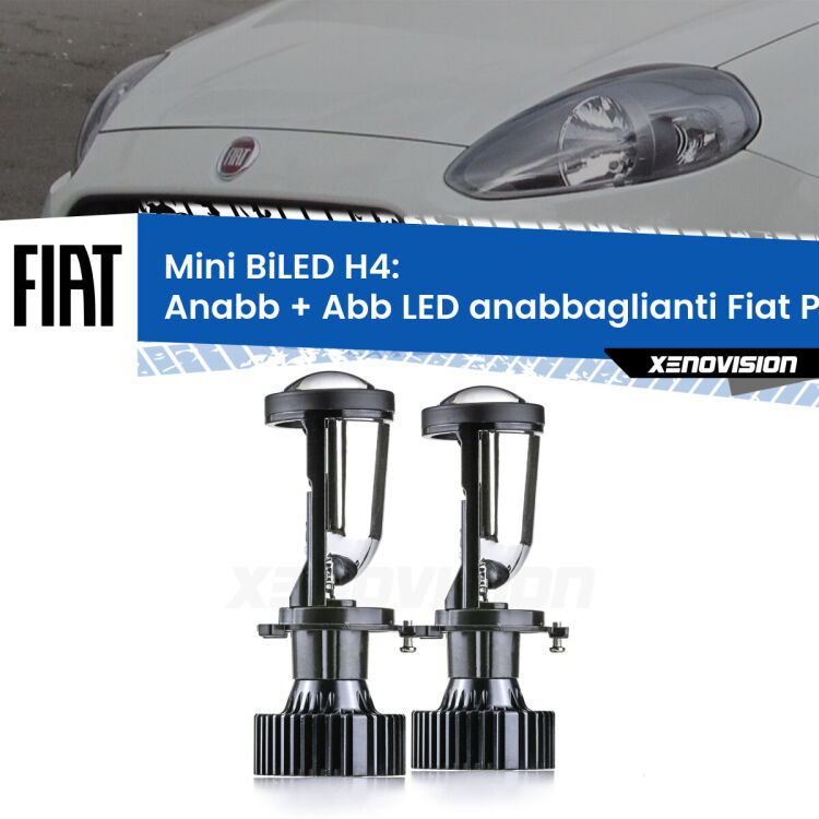 Belli nel faro da spenti e fenomenali da accesi. Trasforma il faro della tua Fiat Punto</strong> 199 2012 - 2018 in un potente lenticolare Bi-LED. Qualità Massima.