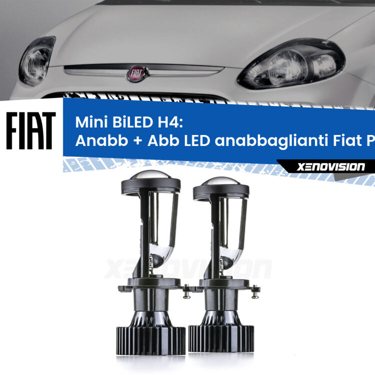 Belli nel faro da spenti e fenomenali da accesi. Trasforma il faro della tua Fiat Punto Evo</strong>  2009 - 2015 in un potente lenticolare Bi-LED. Qualità Massima.