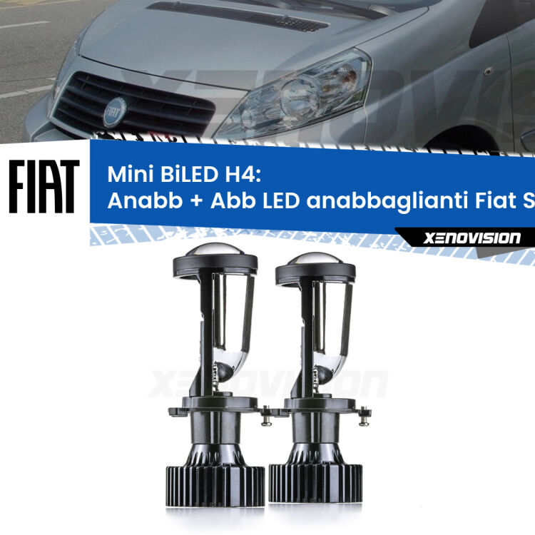 Belli nel faro da spenti e fenomenali da accesi. Trasforma il faro della tua Fiat Scudo</strong> 270 2007 - 2016 in un potente lenticolare Bi-LED. Qualità Massima.