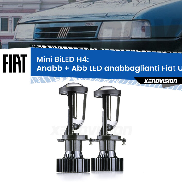 Belli nel faro da spenti e fenomenali da accesi. Trasforma il faro della tua Fiat Uno</strong>  1983 - 1995 in un potente lenticolare Bi-LED. Qualità Massima.