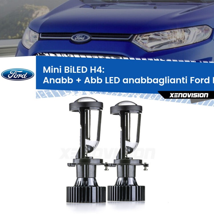 Belli nel faro da spenti e fenomenali da accesi. Trasforma il faro della tua Ford Ecosport</strong> Mk2 1ª serie in un potente lenticolare Bi-LED. Qualità Massima.