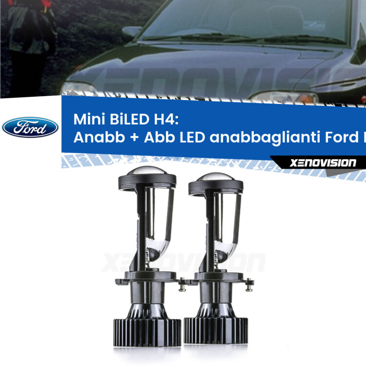 Belli nel faro da spenti e fenomenali da accesi. Trasforma il faro della tua Ford Escort</strong> Mk4 1990 - 2000 in un potente lenticolare Bi-LED. Qualità Massima.