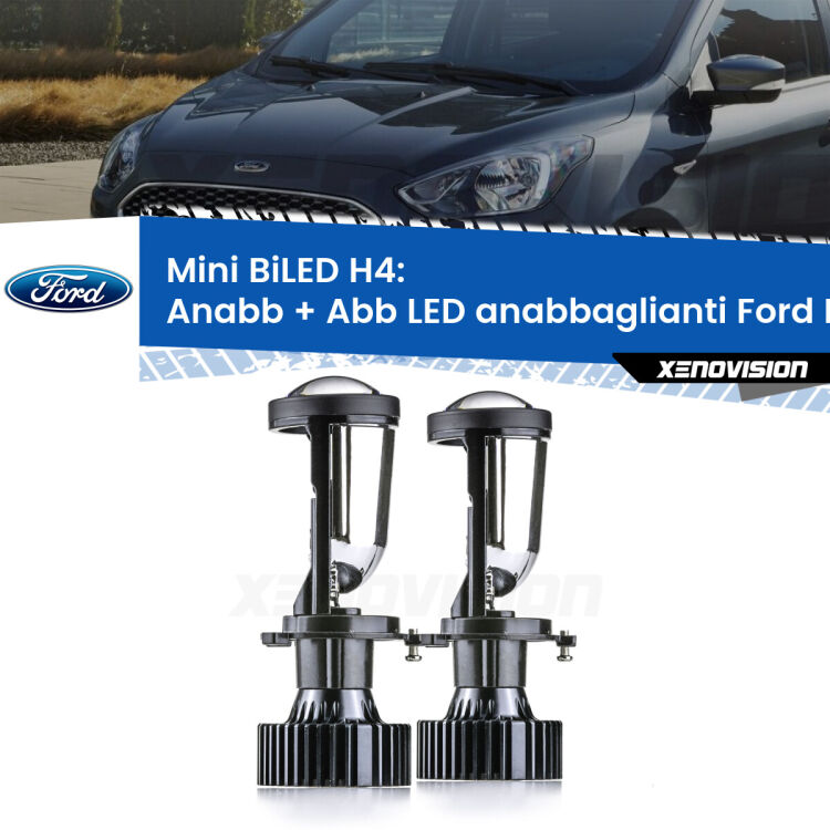 Belli nel faro da spenti e fenomenali da accesi. Trasforma il faro della tua Ford KA+</strong> Mk3 2014 - 2018 in un potente lenticolare Bi-LED. Qualità Massima.