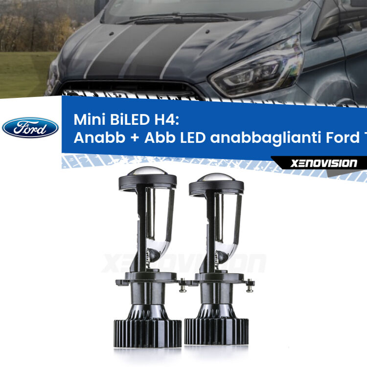 Belli nel faro da spenti e fenomenali da accesi. Trasforma il faro della tua Ford Transit</strong> Mk2 1994 - 2000 in un potente lenticolare Bi-LED. Qualità Massima.