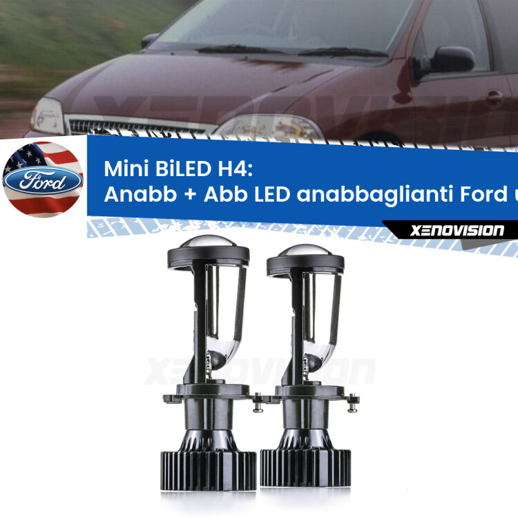 Belli nel faro da spenti e fenomenali da accesi. Trasforma il faro della tua Ford usa Windstar</strong> A3 1995 - 2000 in un potente lenticolare Bi-LED. Qualità Massima.