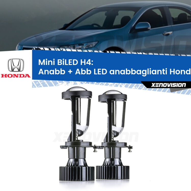 Belli nel faro da spenti e fenomenali da accesi. Trasforma il faro della tua Honda Accord</strong> Mk3 1985 - 1989 in un potente lenticolare Bi-LED. Qualità Massima.