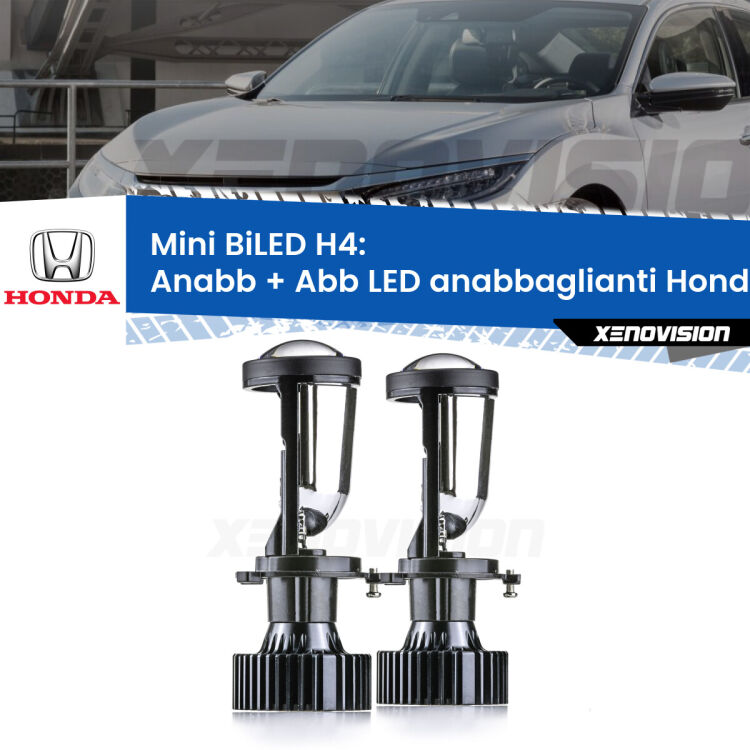 Belli nel faro da spenti e fenomenali da accesi. Trasforma il faro della tua Honda Civic</strong> Mk5 1991 - 1994 in un potente lenticolare Bi-LED. Qualità Massima.