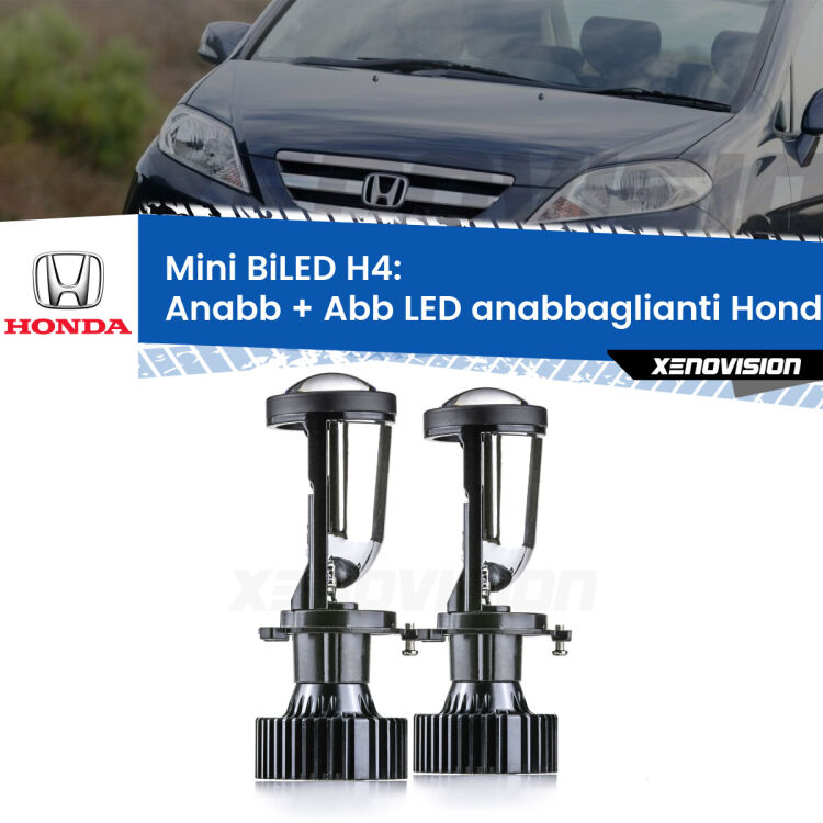 Belli nel faro da spenti e fenomenali da accesi. Trasforma il faro della tua Honda Fr-v</strong>  2004 - 2009 in un potente lenticolare Bi-LED. Qualità Massima.