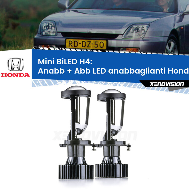 Belli nel faro da spenti e fenomenali da accesi. Trasforma il faro della tua Honda Prelude</strong> Mk4 1992 - 1996 in un potente lenticolare Bi-LED. Qualità Massima.