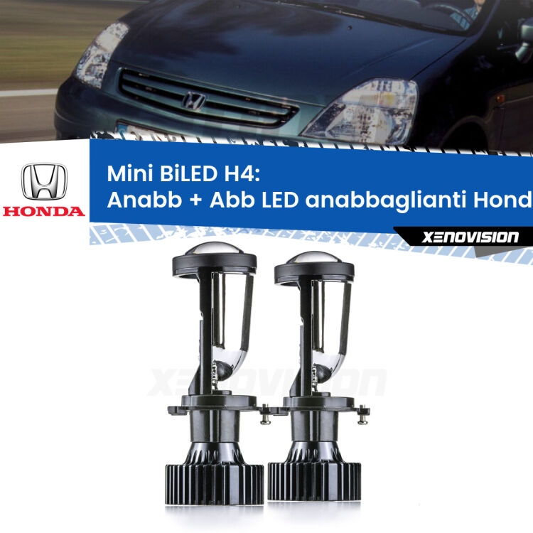 Belli nel faro da spenti e fenomenali da accesi. Trasforma il faro della tua Honda Stream</strong> RN1 2001 - 2006 in un potente lenticolare Bi-LED. Qualità Massima.