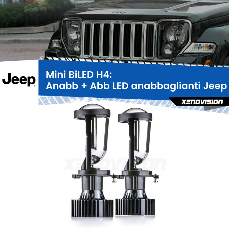 Belli nel faro da spenti e fenomenali da accesi. Trasforma il faro della tua Jeep Cherokee</strong> KK 2008 - 2013 in un potente lenticolare Bi-LED. Qualità Massima.