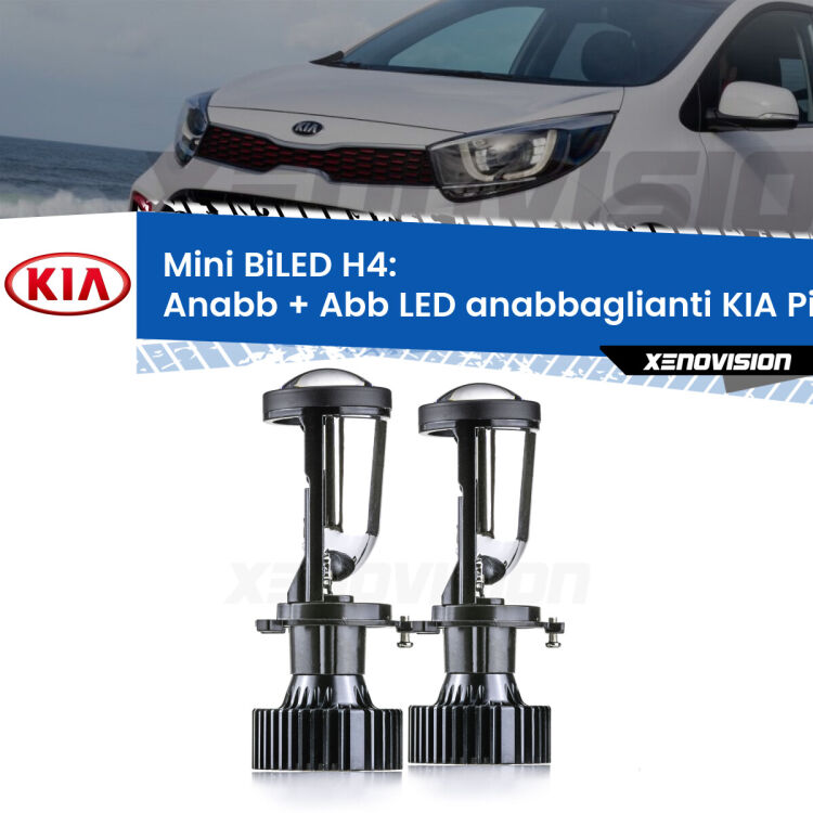 Belli nel faro da spenti e fenomenali da accesi. Trasforma il faro della tua KIA Picanto</strong> JA con fari parabola in un potente lenticolare Bi-LED. Qualità Massima.