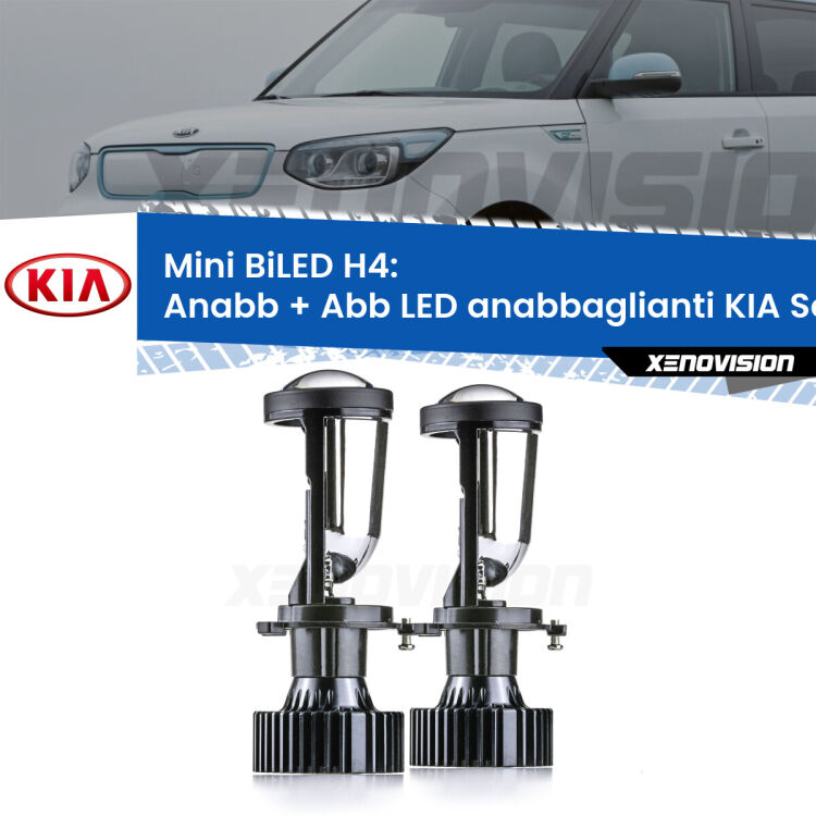 Belli nel faro da spenti e fenomenali da accesi. Trasforma il faro della tua KIA Soul</strong> AM 2009 - 2011 in un potente lenticolare Bi-LED. Qualità Massima.