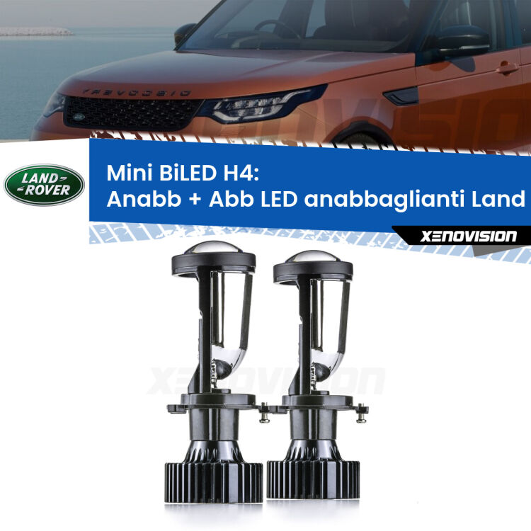 Belli nel faro da spenti e fenomenali da accesi. Trasforma il faro della tua Land rover Discovery</strong> LJ 1989 - 1998 in un potente lenticolare Bi-LED. Qualità Massima.