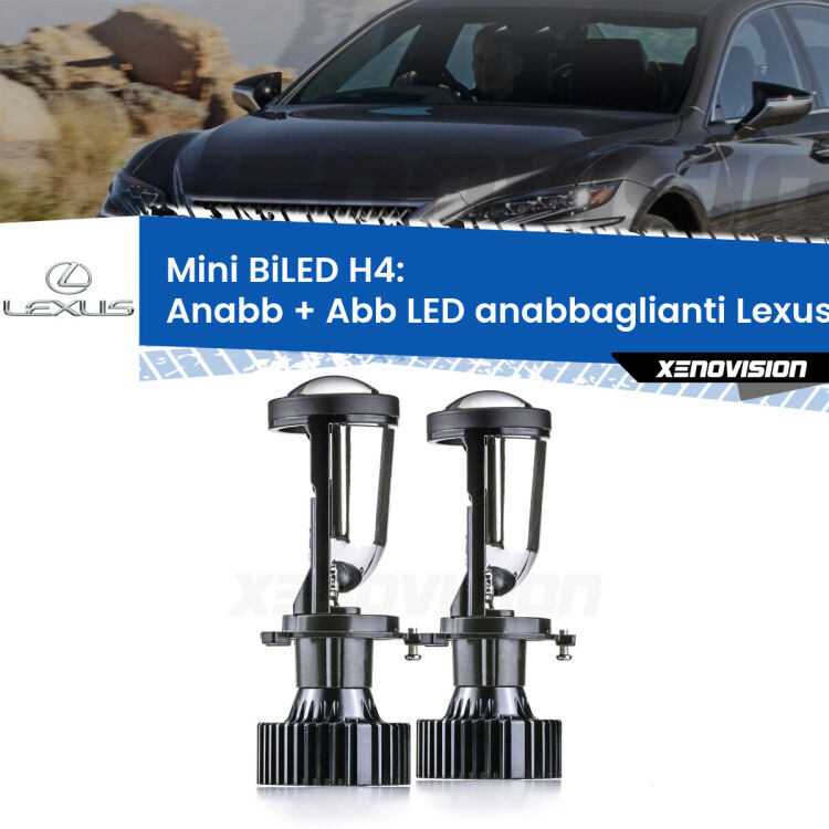 Belli nel faro da spenti e fenomenali da accesi. Trasforma il faro della tua Lexus LS</strong> XF10 1989 - 1994 in un potente lenticolare Bi-LED. Qualità Massima.