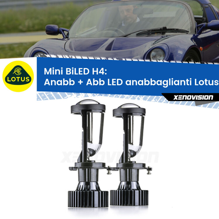 Belli nel faro da spenti e fenomenali da accesi. Trasforma il faro della tua Lotus Elise</strong> Mk1 1996 - 2009 in un potente lenticolare Bi-LED. Qualità Massima.