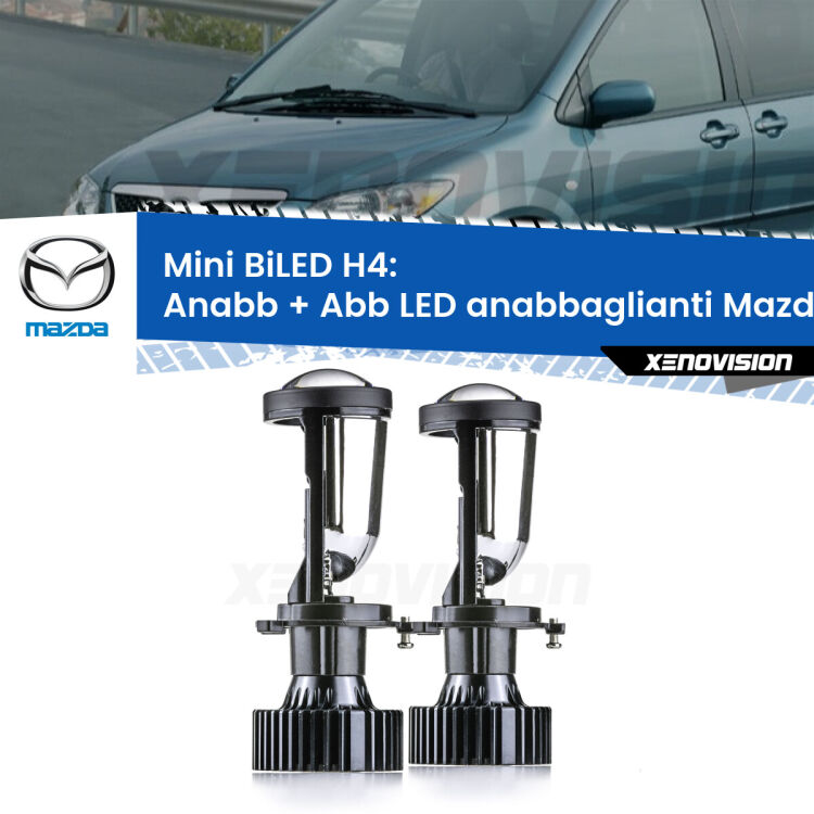 Belli nel faro da spenti e fenomenali da accesi. Trasforma il faro della tua Mazda MPV I</strong> LV 1988 - 1999 in un potente lenticolare Bi-LED. Qualità Massima.