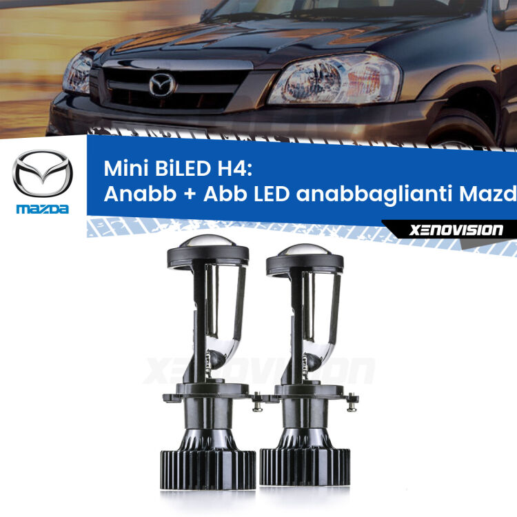 Belli nel faro da spenti e fenomenali da accesi. Trasforma il faro della tua Mazda Tribute</strong> EP 2000 - 2008 in un potente lenticolare Bi-LED. Qualità Massima.