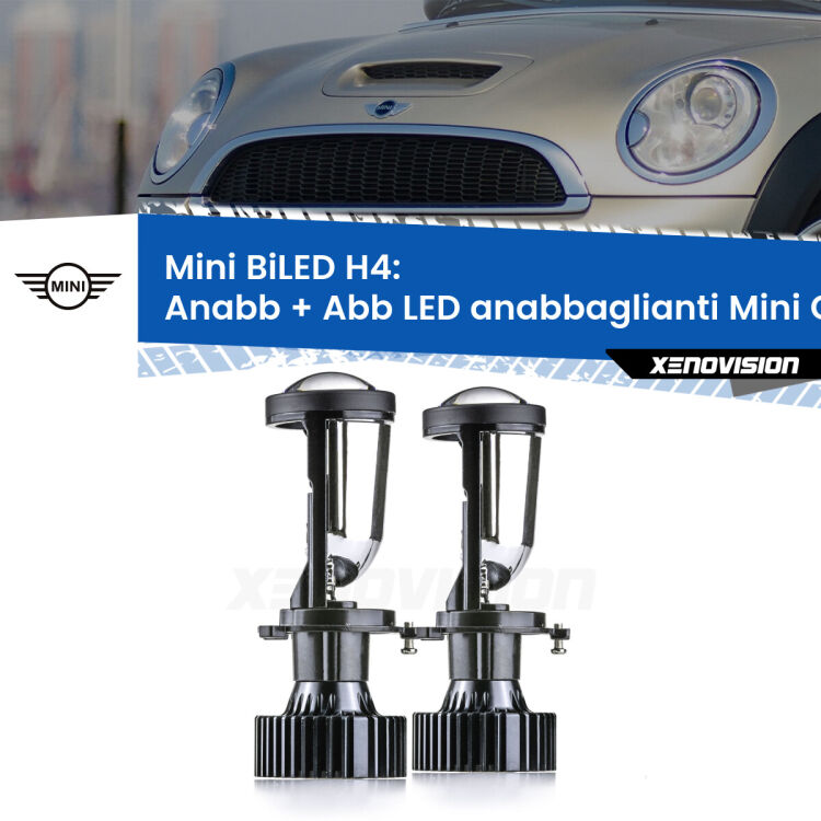 Belli nel faro da spenti e fenomenali da accesi. Trasforma il faro della tua Mini Cooper</strong> R56 R57 2006 - 2013 in un potente lenticolare Bi-LED. Qualità Massima.