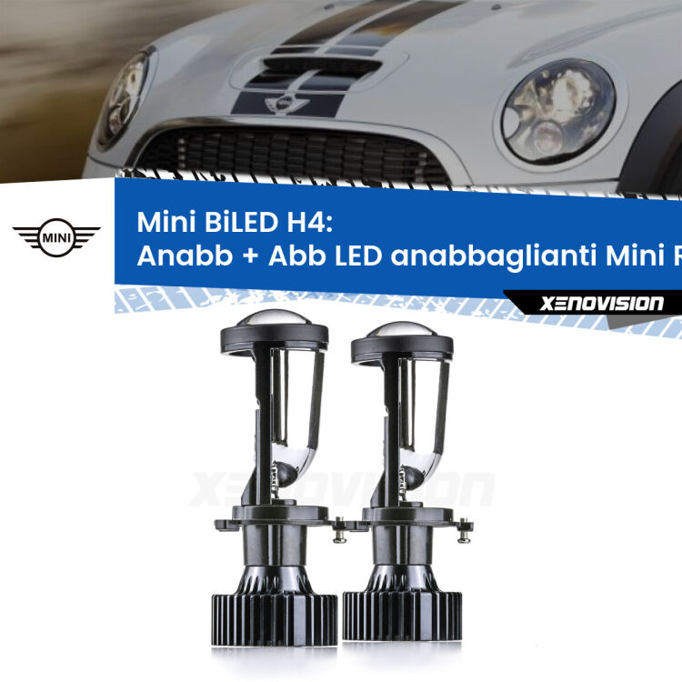 Belli nel faro da spenti e fenomenali da accesi. Trasforma il faro della tua Mini Roadster</strong> R59 2012 - 2015 in un potente lenticolare Bi-LED. Qualità Massima.