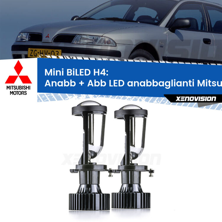 Belli nel faro da spenti e fenomenali da accesi. Trasforma il faro della tua Mitsubishi Carisma</strong> DA 1995 - 2006 in un potente lenticolare Bi-LED. Qualità Massima.