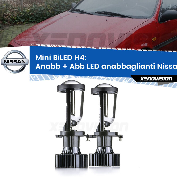 Belli nel faro da spenti e fenomenali da accesi. Trasforma il faro della tua Nissan 100 NX</strong>  1990 - 1994 in un potente lenticolare Bi-LED. Qualità Massima.