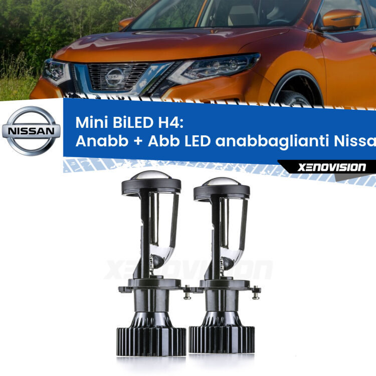 Belli nel faro da spenti e fenomenali da accesi. Trasforma il faro della tua Nissan X-trail</strong> T30 2001 - 2007 in un potente lenticolare Bi-LED. Qualità Massima.