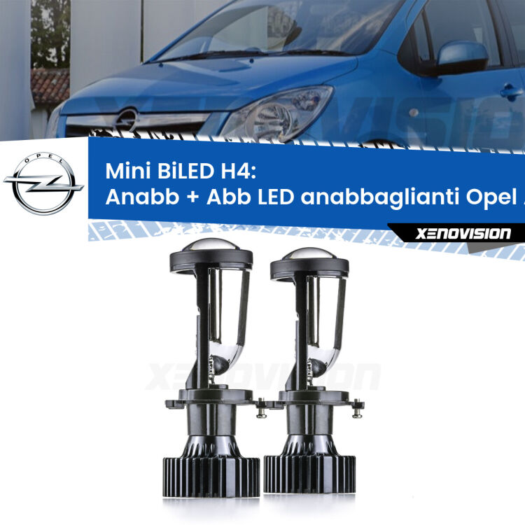 Belli nel faro da spenti e fenomenali da accesi. Trasforma il faro della tua Opel Agila A</strong> H00 2000 - 2007 in un potente lenticolare Bi-LED. Qualità Massima.