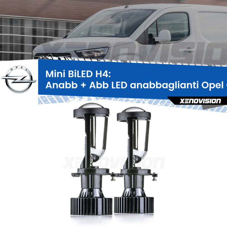 Belli nel faro da spenti e fenomenali da accesi. Trasforma il faro della tua Opel Combo B</strong>  1994 - 2001 in un potente lenticolare Bi-LED. Qualità Massima.