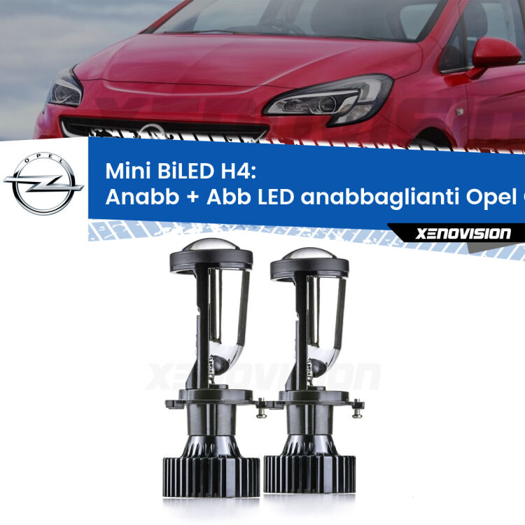 Belli nel faro da spenti e fenomenali da accesi. Trasforma il faro della tua Opel Corsa B</strong> S93 1993 - 2000 in un potente lenticolare Bi-LED. Qualità Massima.