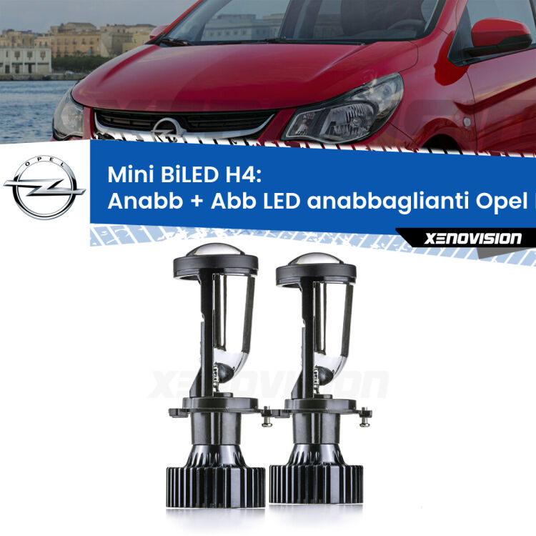 Belli nel faro da spenti e fenomenali da accesi. Trasforma il faro della tua Opel Karl</strong>  2015 - 2018 in un potente lenticolare Bi-LED. Qualità Massima.