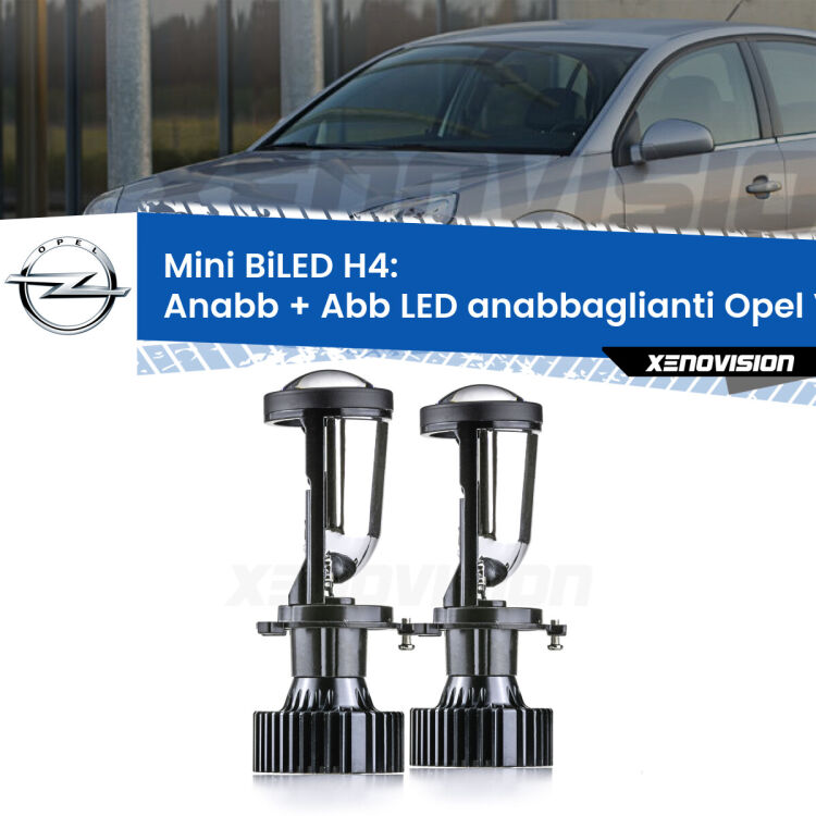 Belli nel faro da spenti e fenomenali da accesi. Trasforma il faro della tua Opel Vectra A</strong> J89 1988 - 1995 in un potente lenticolare Bi-LED. Qualità Massima.