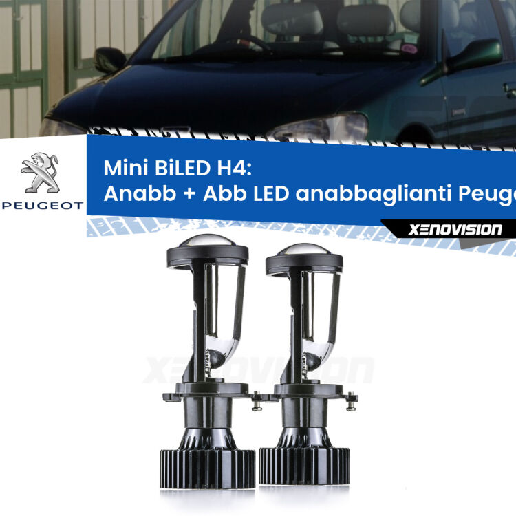 Belli nel faro da spenti e fenomenali da accesi. Trasforma il faro della tua Peugeot 106  </strong> Mk1 1991 - 1996 in un potente lenticolare Bi-LED. Qualità Massima.