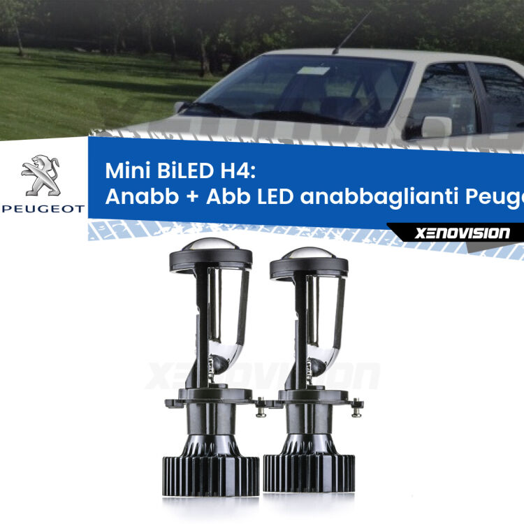 Belli nel faro da spenti e fenomenali da accesi. Trasforma il faro della tua Peugeot 405</strong>  1987 - 1997 in un potente lenticolare Bi-LED. Qualità Massima.