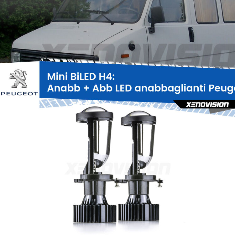 Belli nel faro da spenti e fenomenali da accesi. Trasforma il faro della tua Peugeot J5</strong>  1990 - 1994 in un potente lenticolare Bi-LED. Qualità Massima.