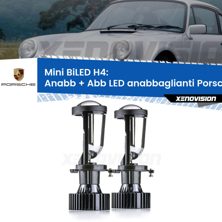 Belli nel faro da spenti e fenomenali da accesi. Trasforma il faro della tua Porsche 911</strong> 964 1988 - 1993 in un potente lenticolare Bi-LED. Qualità Massima.