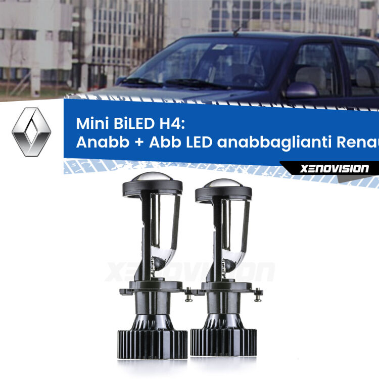 Belli nel faro da spenti e fenomenali da accesi. Trasforma il faro della tua Renault 19</strong> Mk2 1992 - 1995 in un potente lenticolare Bi-LED. Qualità Massima.