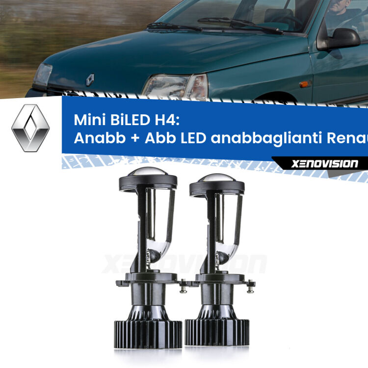 Belli nel faro da spenti e fenomenali da accesi. Trasforma il faro della tua Renault Clio</strong> Mk1 1990 - 1998 in un potente lenticolare Bi-LED. Qualità Massima.