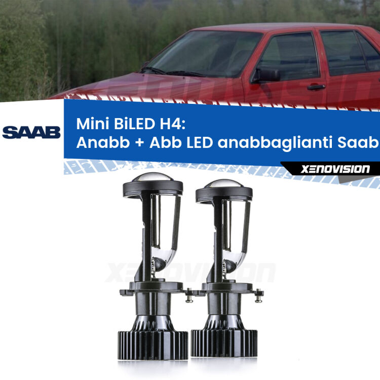 Belli nel faro da spenti e fenomenali da accesi. Trasforma il faro della tua Saab 9000</strong>  a parabola singola in un potente lenticolare Bi-LED. Qualità Massima.