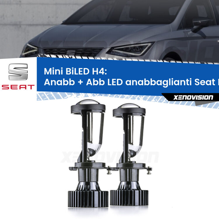 Belli nel faro da spenti e fenomenali da accesi. Trasforma il faro della tua Seat Ibiza III</strong> 6L a parabola singola in un potente lenticolare Bi-LED. Qualità Massima.