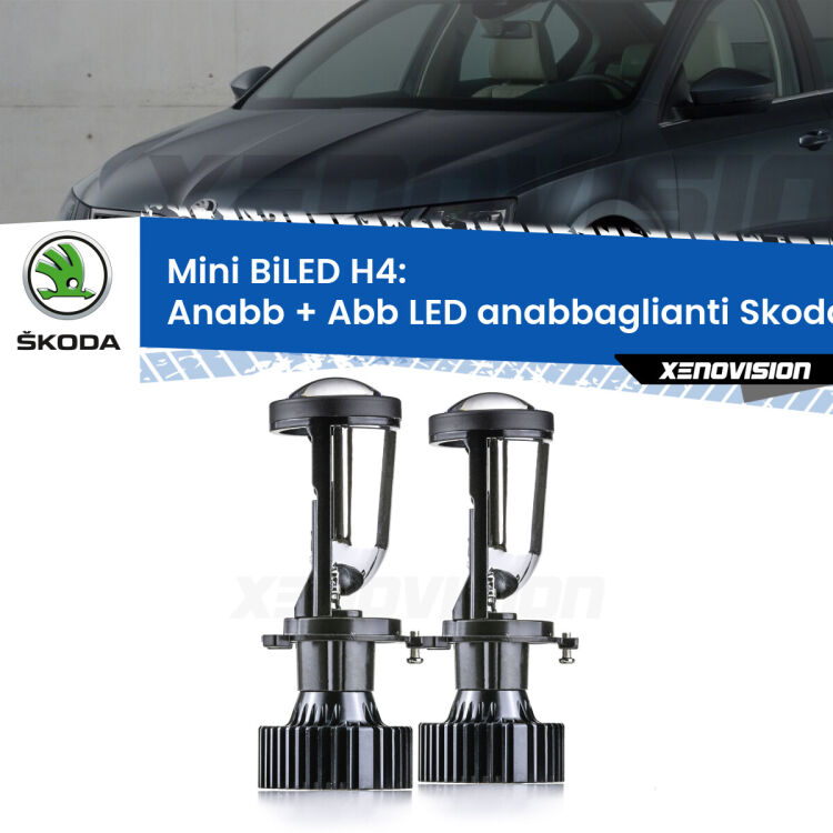 Belli nel faro da spenti e fenomenali da accesi. Trasforma il faro della tua Skoda Octavia I</strong> 1U 1996 - 2010 in un potente lenticolare Bi-LED. Qualità Massima.