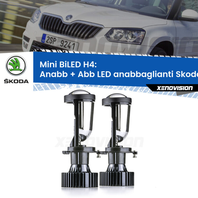 Belli nel faro da spenti e fenomenali da accesi. Trasforma il faro della tua Skoda Yeti</strong> 5L 2009 - 2013 in un potente lenticolare Bi-LED. Qualità Massima.