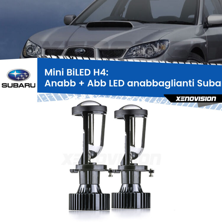 Belli nel faro da spenti e fenomenali da accesi. Trasforma il faro della tua Subaru Impreza</strong> Mk1 1992 - 2000 in un potente lenticolare Bi-LED. Qualità Massima.