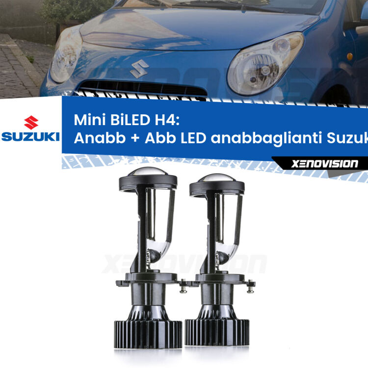 Belli nel faro da spenti e fenomenali da accesi. Trasforma il faro della tua Suzuki Alto</strong> EF 1994 - 2002 in un potente lenticolare Bi-LED. Qualità Massima.