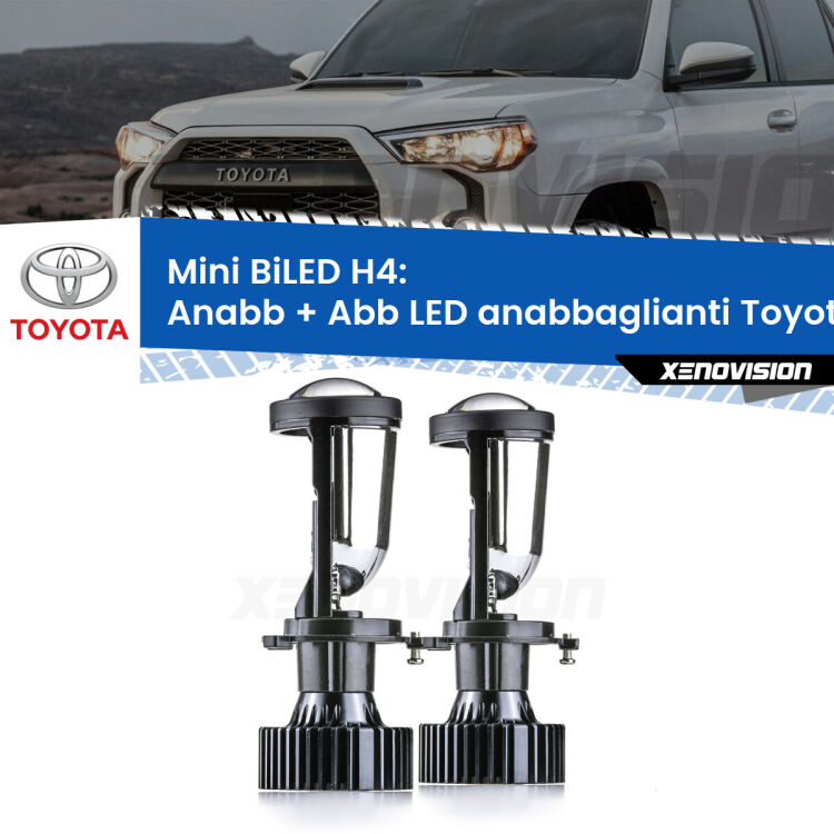 Belli nel faro da spenti e fenomenali da accesi. Trasforma il faro della tua Toyota 4 runner</strong> N120 1989 - 1996 in un potente lenticolare Bi-LED. Qualità Massima.