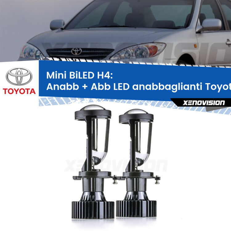 Belli nel faro da spenti e fenomenali da accesi. Trasforma il faro della tua Toyota Camry</strong> XV10 1991 - 1996 in un potente lenticolare Bi-LED. Qualità Massima.